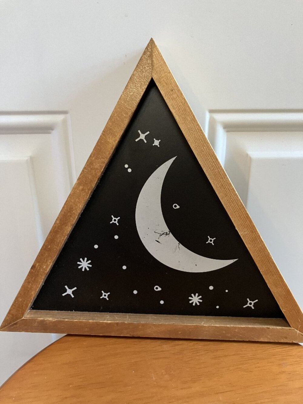 Triangle Moon & Star Frame